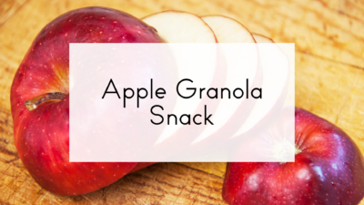 Apple Granola Snack