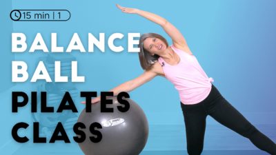Balance Ball Pilates Class