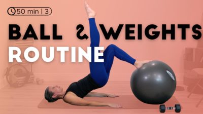 Ball & Weights Routine