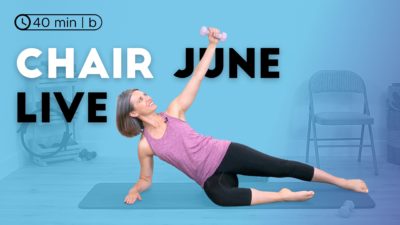 Chair June Live Workout