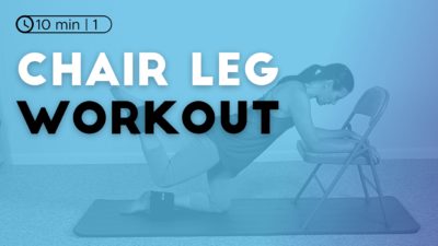 Chair Leg Workout