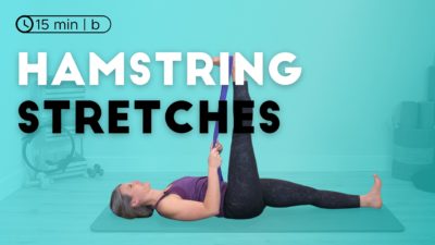 Assisted Hamstring Stretches