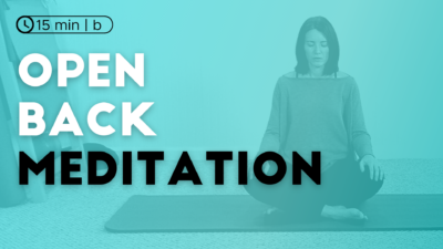 Open Back Meditation