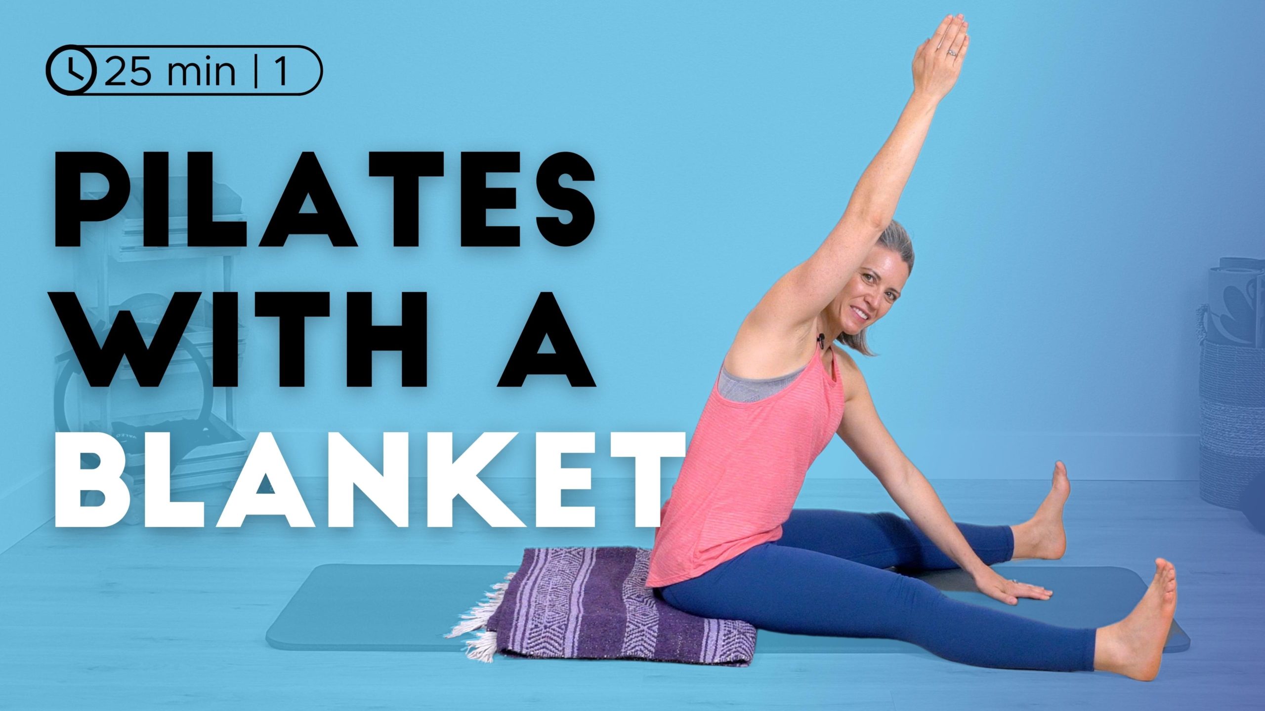 Pilates with a Blanket