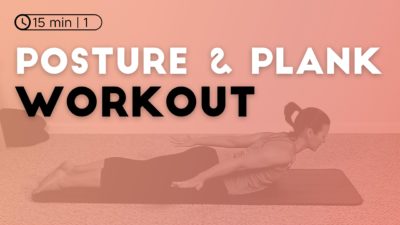Posture & Plank Workout