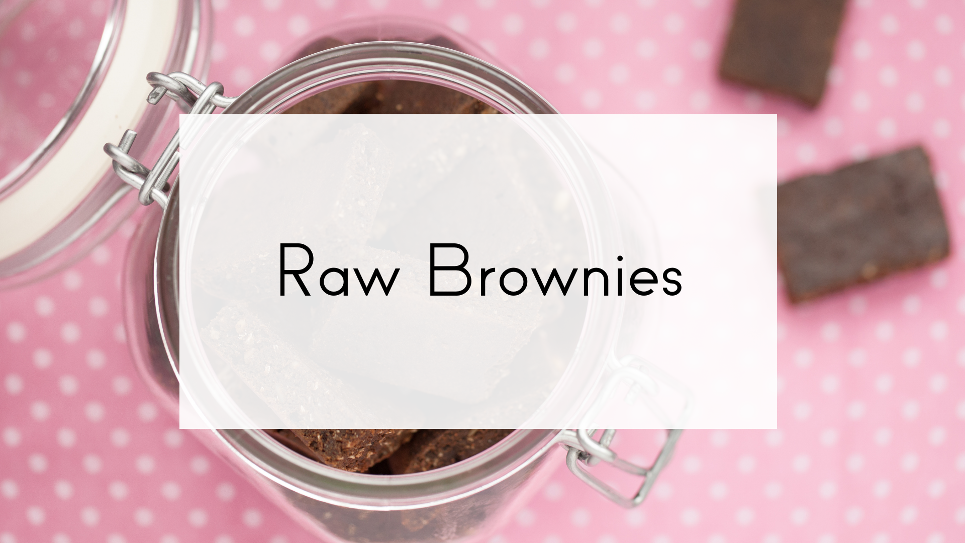 Raw Brownies