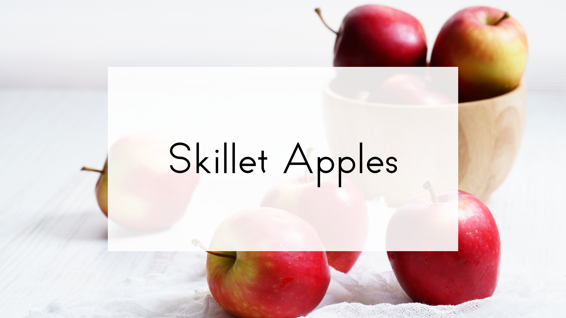 Skillet Apples