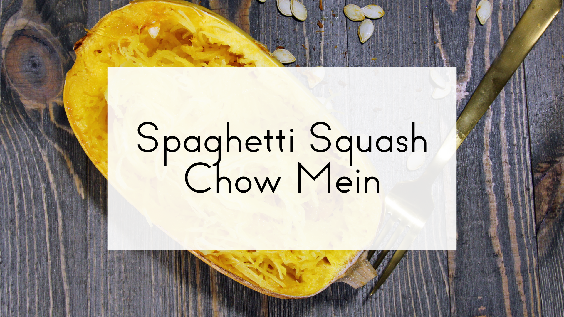 Squash Chow Mein