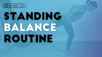Standing Balance Routine